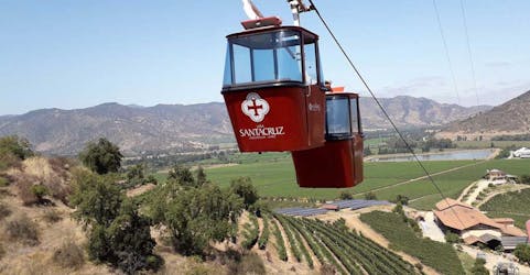 Visite privée des vins de Santa Cruz et Viu Manent au départ de Santiago du Chili